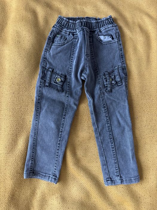 Джинси сірі р.98