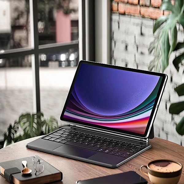 Etui Dux Ducis Keyboard (MK Series) z klawiaturą Bluetooth na Samsung