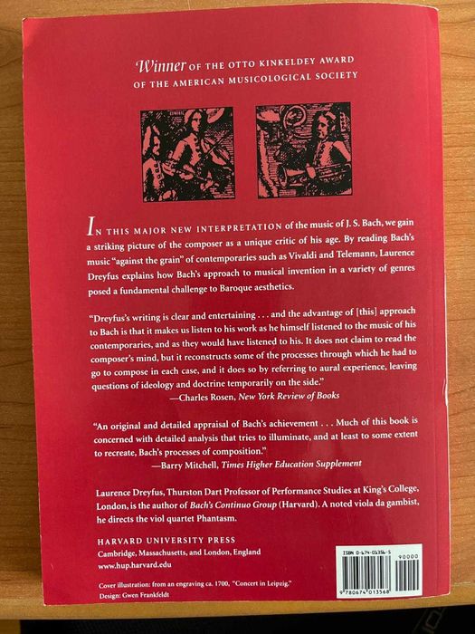 Laurence Dreyfus - Bach and The Patterns of Invention