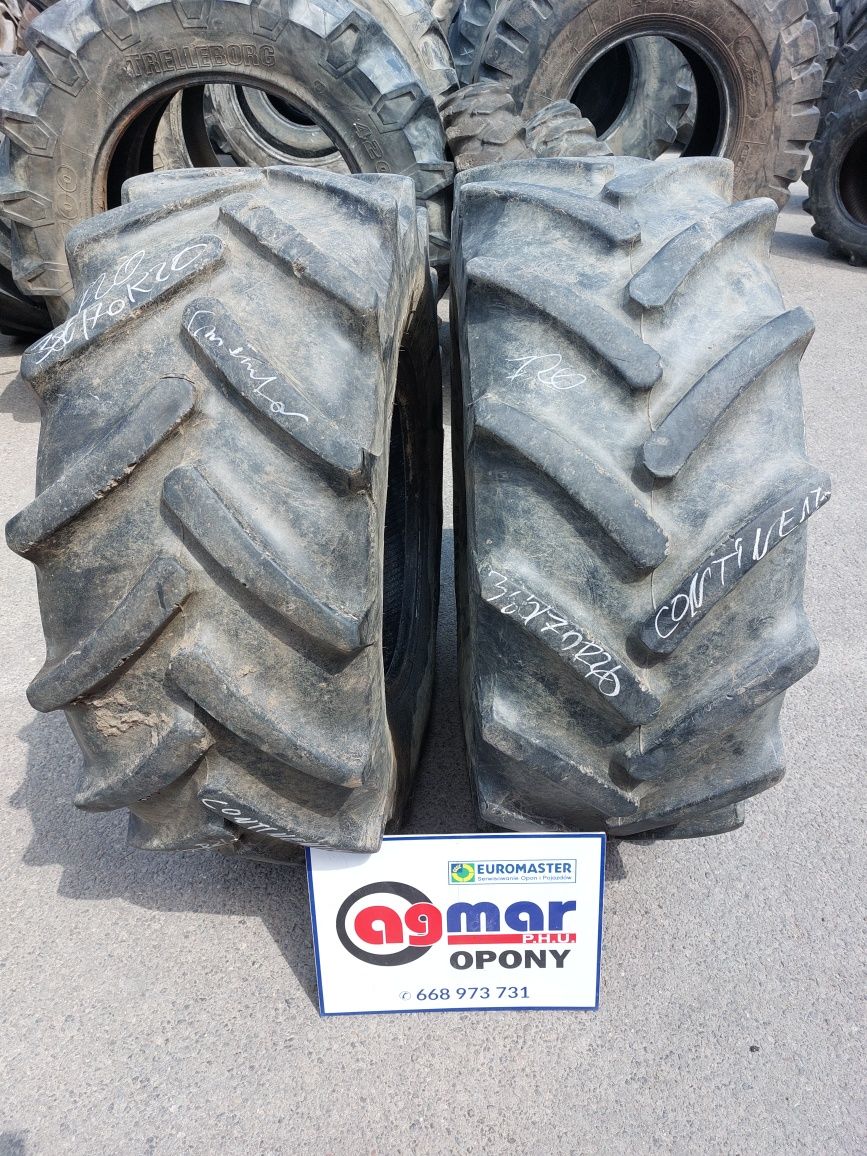 380/70R20 Continental opony używane rolnicze para 
Cena za sztukę sprz