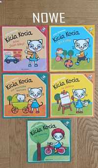 Nowe Zestaw 5szt- nowa książka Kicia Kocia książeczki dla dzieci