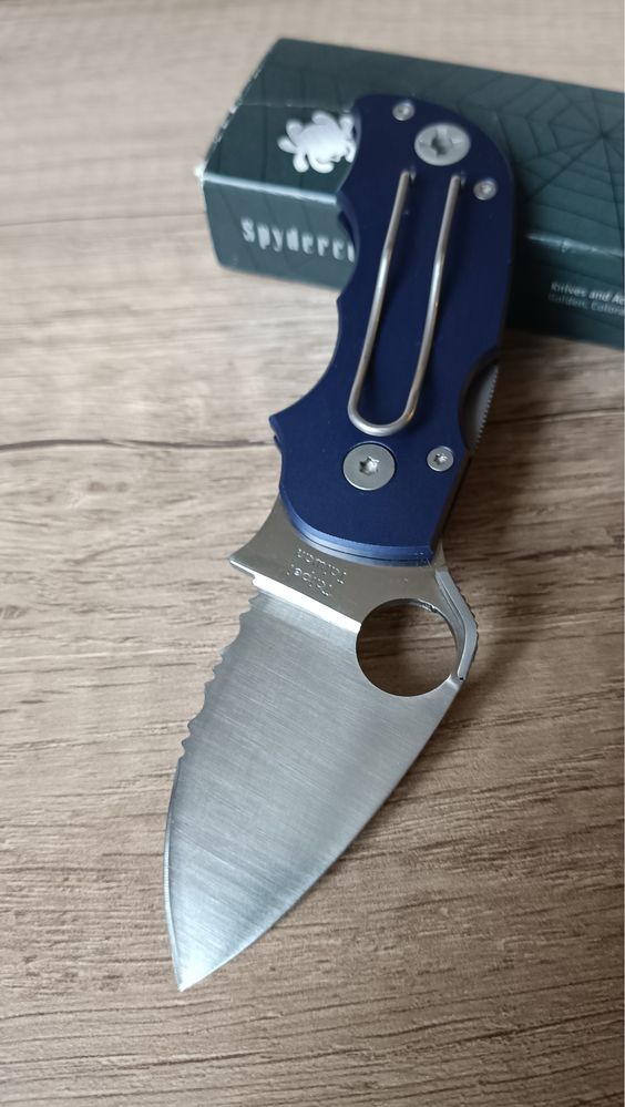 Spyderco Blue Salsa 193V 2002 рік. Discontinued. Оригінал!