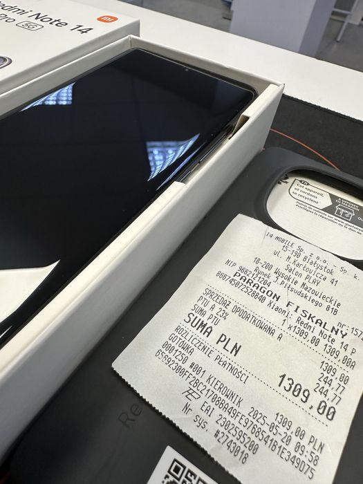 Nowy Xiaomi Redmi Note 14 Pro 5G 256GB sklep Centrum Gsm