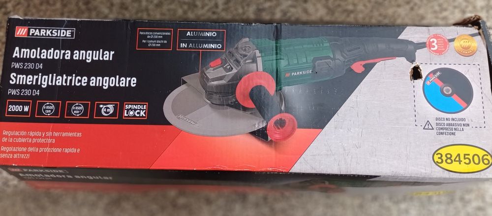 Rebarbadora 2000w 230mm Parkside