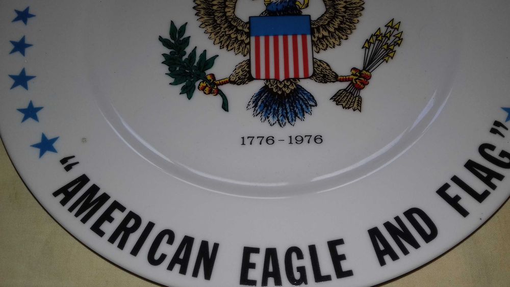 Porcelain Anniversary 200 Years independence United States of America