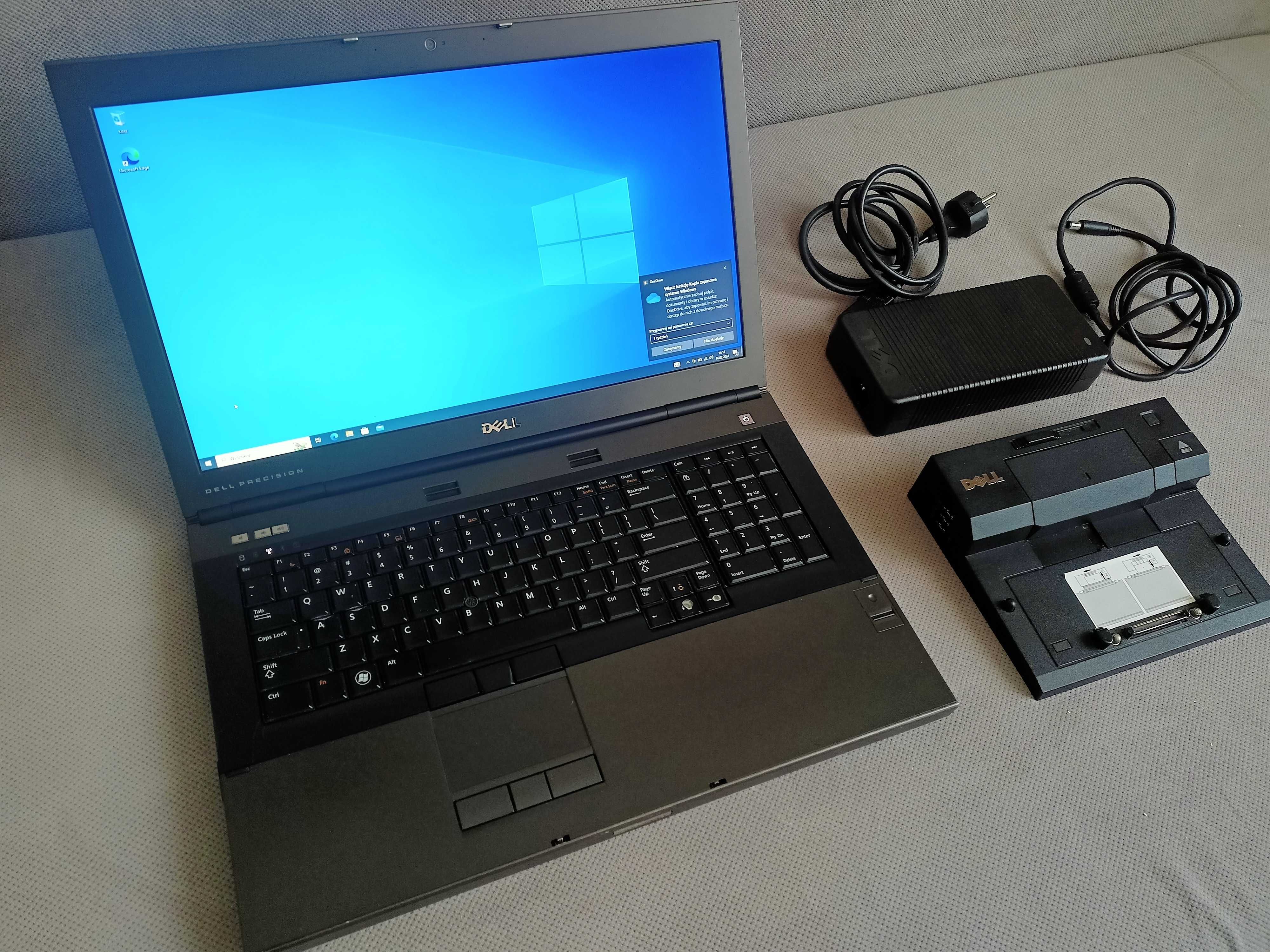 Dell M6600 i7, 20GB, M6100, 256GB + 512GB SSD