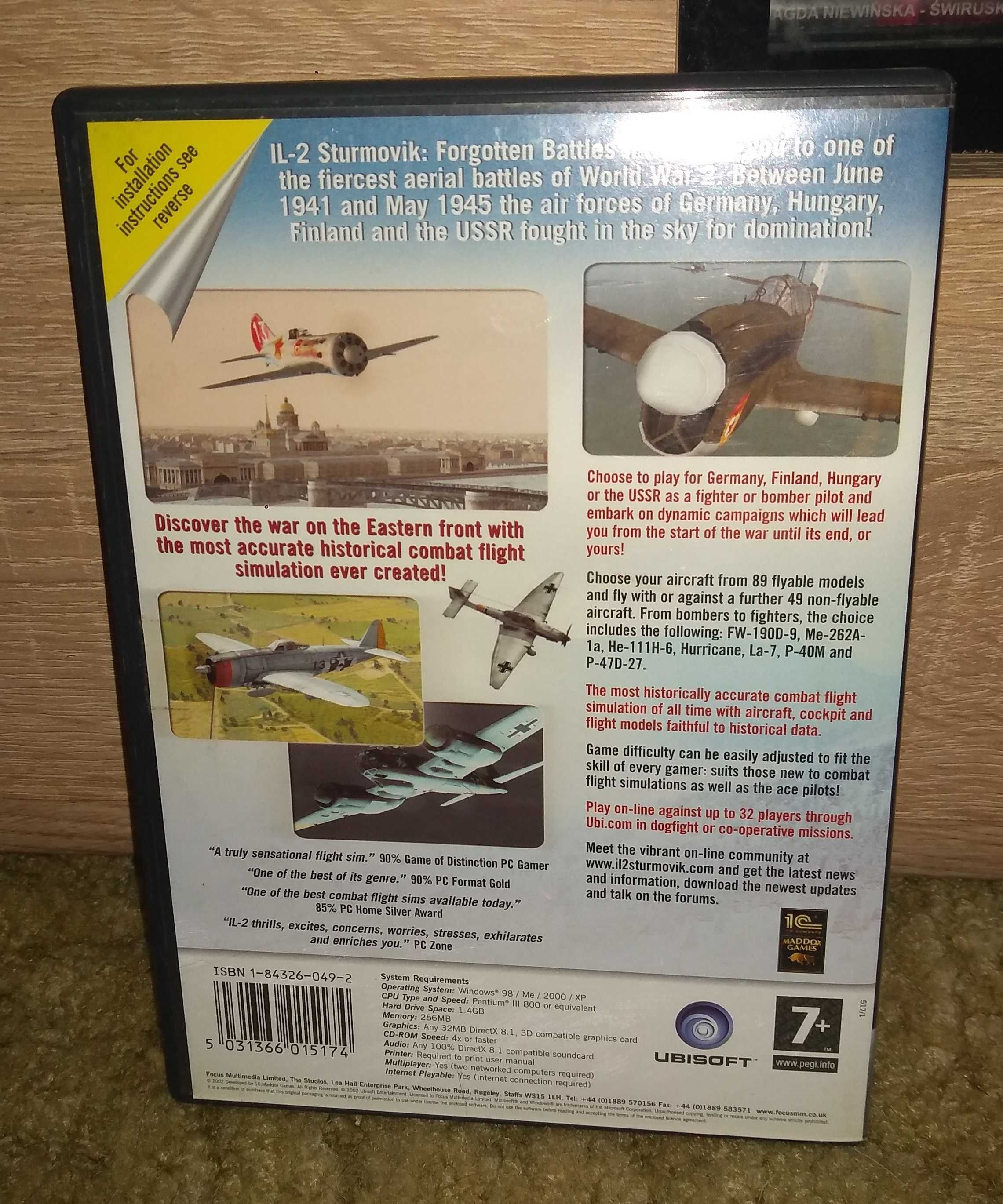 Il-2 Sturmovik: Forgotten Battles / PC / PL / BDB+/