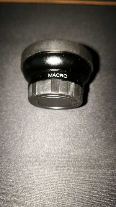 Макролінза об'єктив для телефону 2 в 1 ширококутна на прищіпці