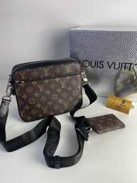 Torebka listonoszka Trio Louis Vuitton monogram Canvas premium 3w1 LV