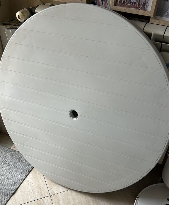 Mesa desmontavel plastico branca