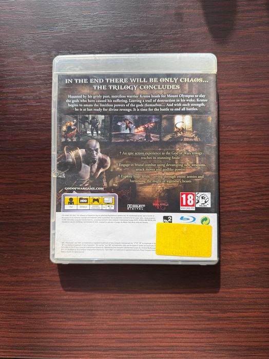 god of war III ps3