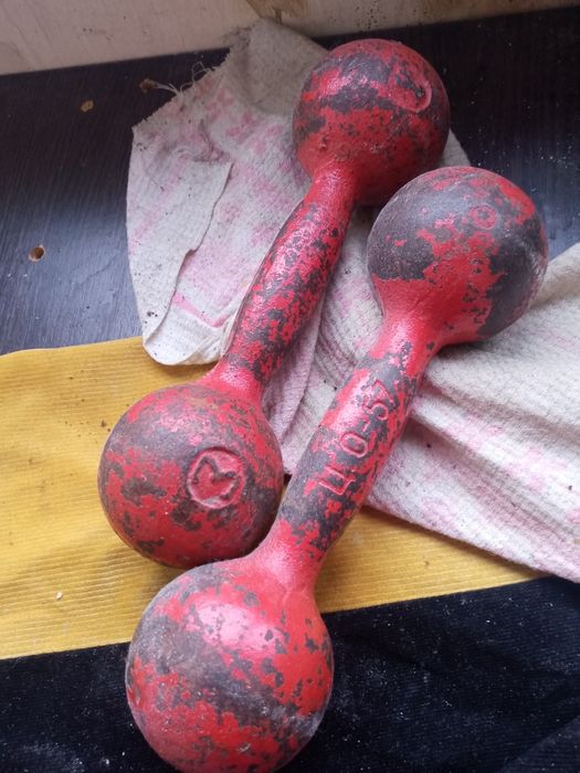 Гантели по 5 килограммов