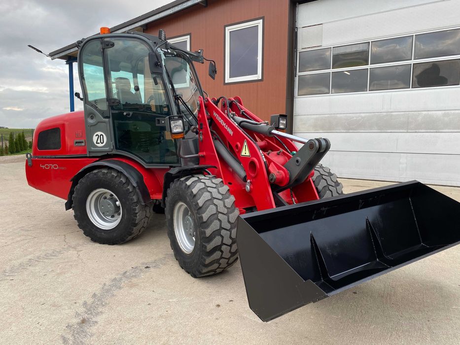 ŁADOWARKA WEIDEMANN 4070 CX80 TURBO Z ŁYŻKĄ schaffer manitu jcb atlas