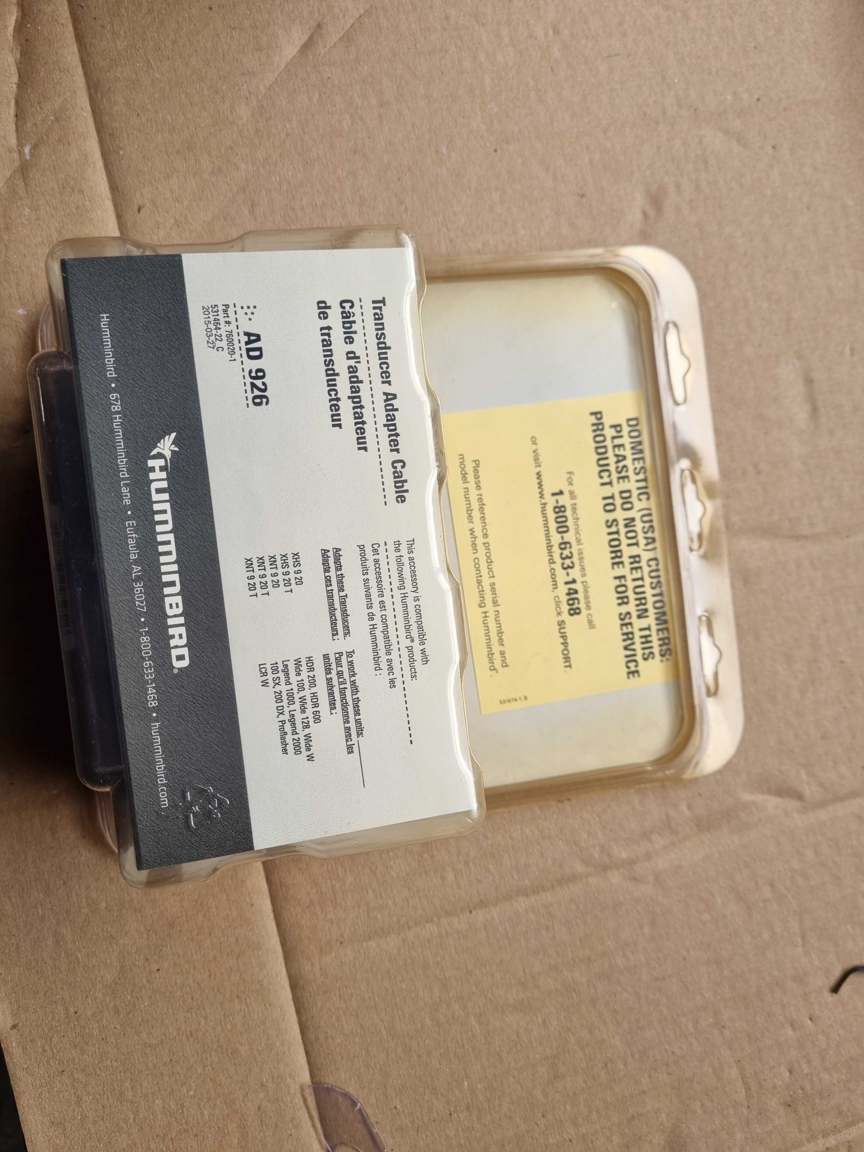 humminbird AD-926przejście adaptacyjne przetworników