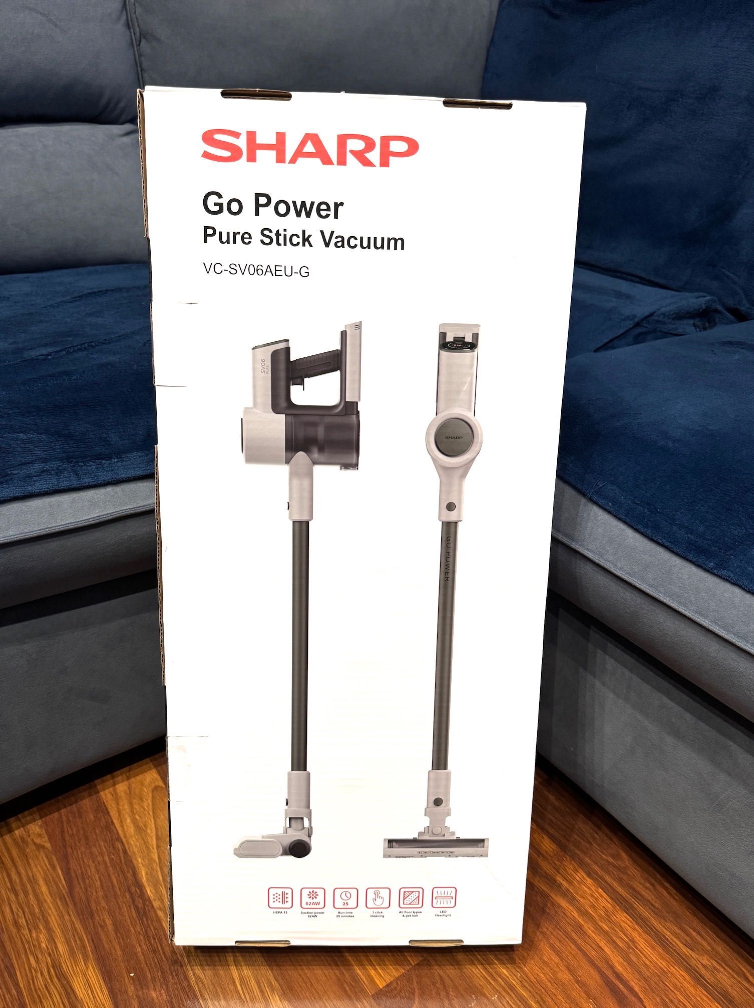 Odkurzacz SHARP VC-SV06AEU-G Go Power Pure