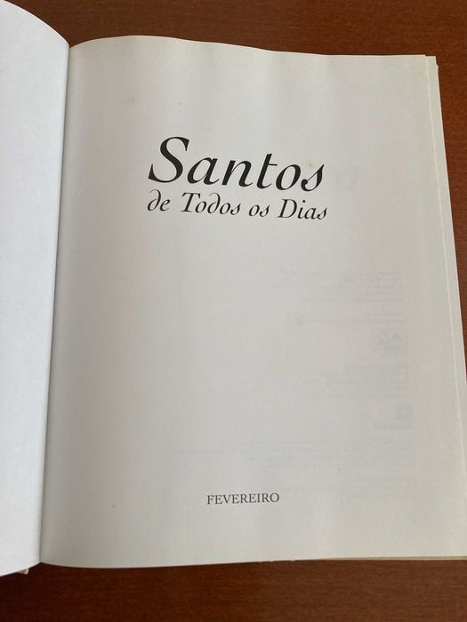 Santos de Todos os Dias - Fevereiro