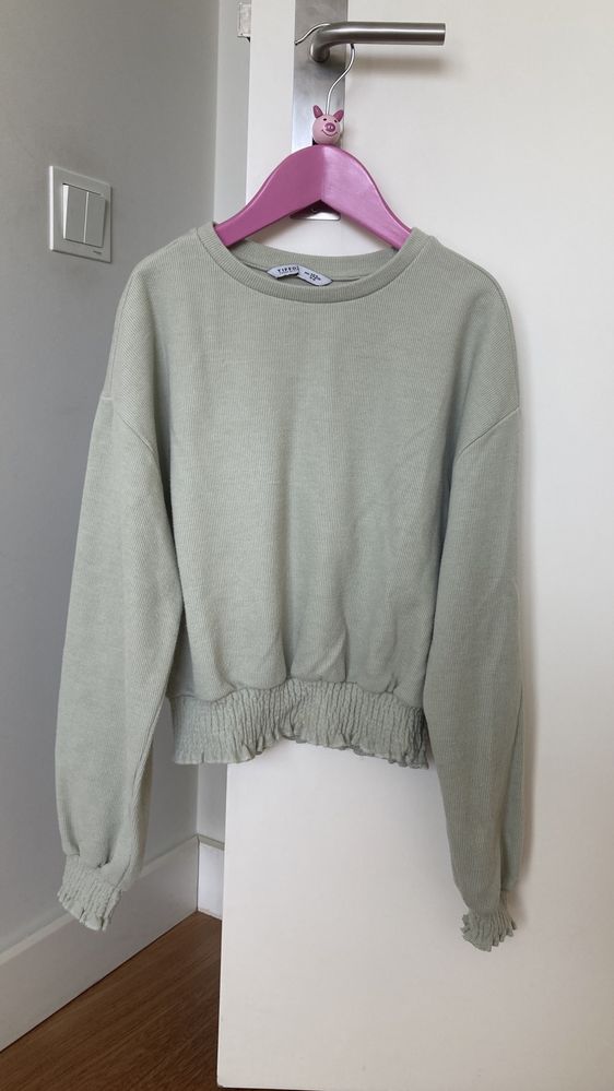 Camisola Tiffosi manga comprida verde água