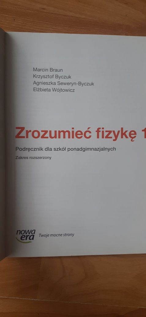 Zrozumieć fizykę 1