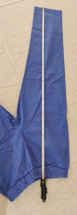 Farda de trabalho em saúde azul tamanho M