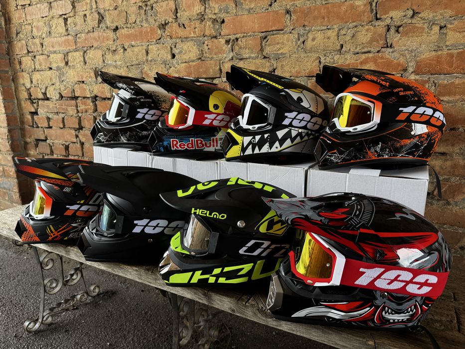 Эндуро кроссовый мото шлем ATV мотошлем