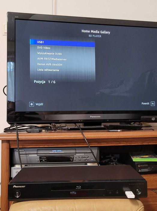 Pioneer BDP-160 Odtwarzacz Blu-Ray SACD HDMI pilot