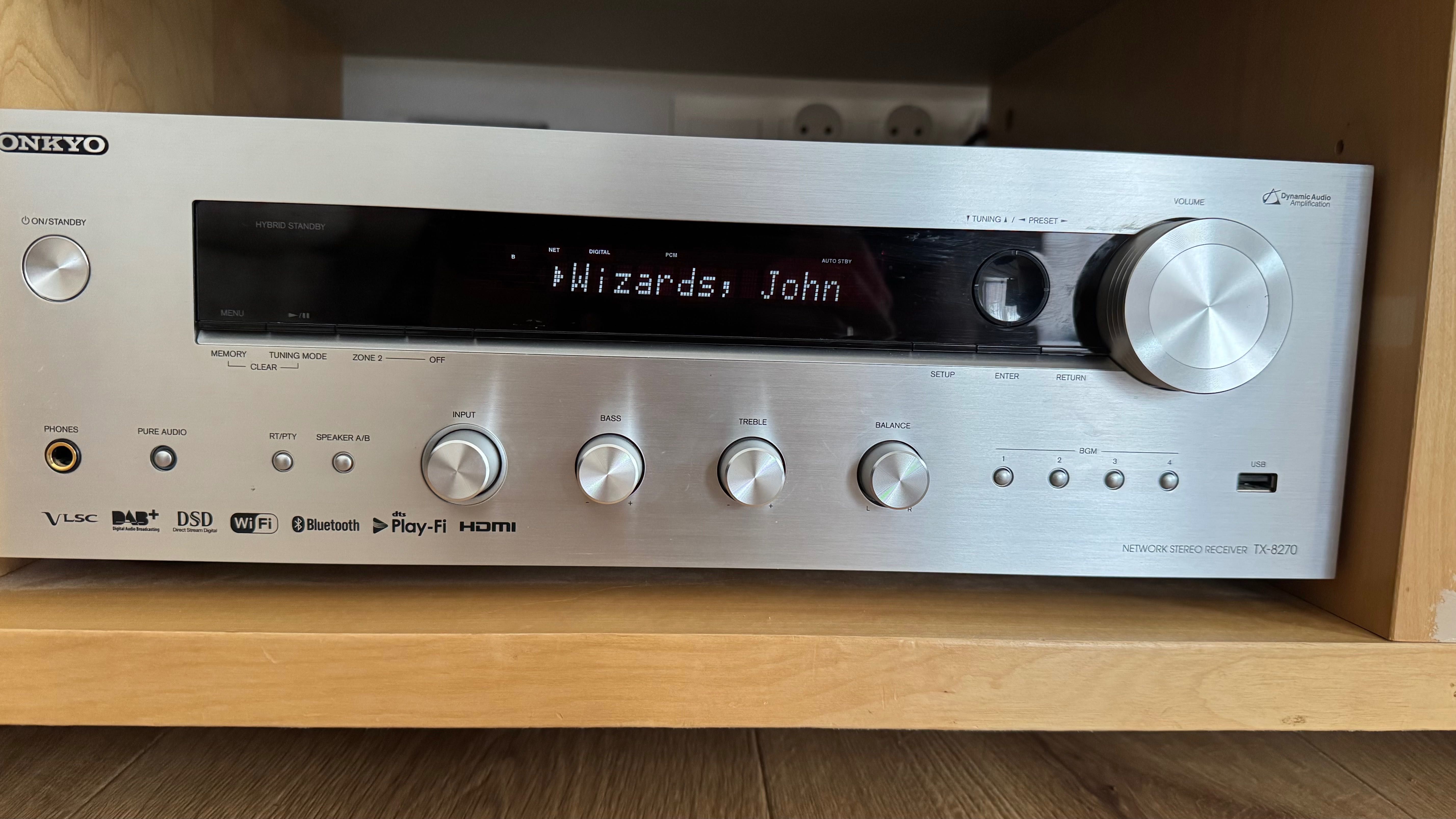 Amplituner Onkyo TX-8270 stereo, HDMI, DAB, FM