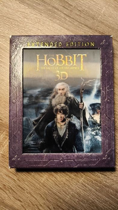 Hobbit: Bitwa Pięciu Armii Rozszerzona 3D BluRay