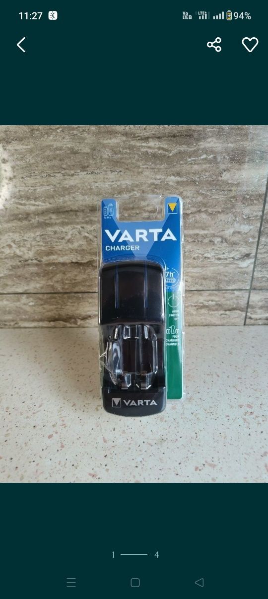 Varta zestaw aa /aaa ladowarka