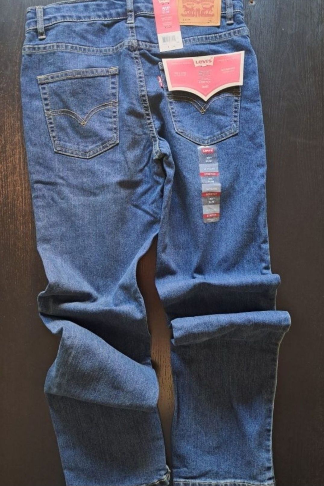 Calças de Ganga Levi's Strauss Criança 14anos