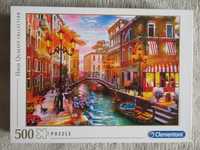 Puzzle Clementoni 500 Sunset over Venice Jak Nowe Okazja