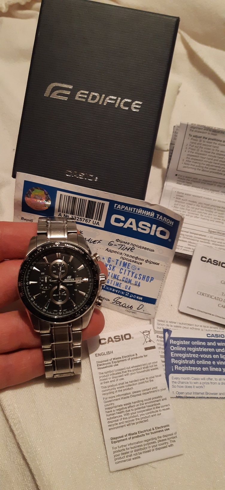 Наручные часы casio