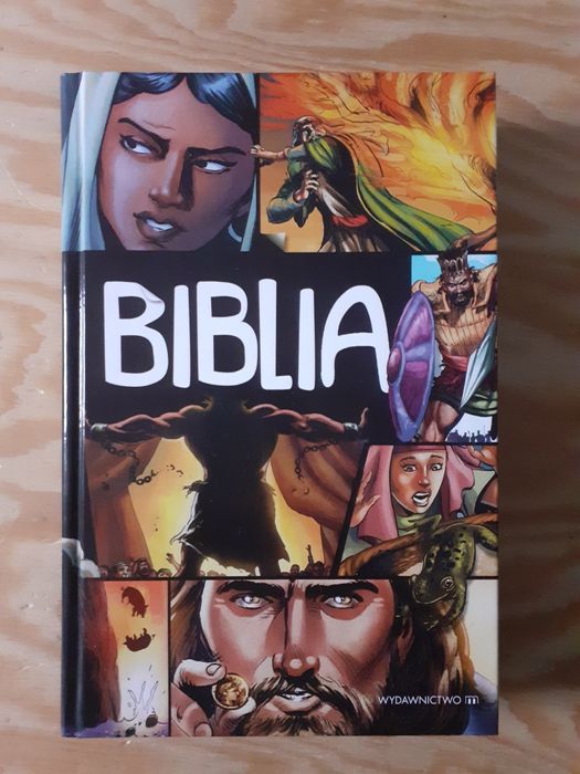 Biblia komiks aż 750 str Nowa bestseller pomysł na prezent na komunię