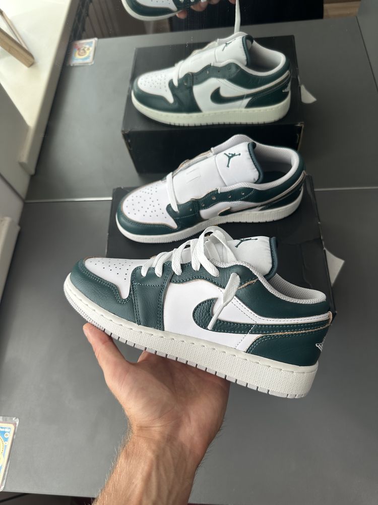 Кроссівки Nike Air Jordan 1 Low Se Green/White FQ7687-300