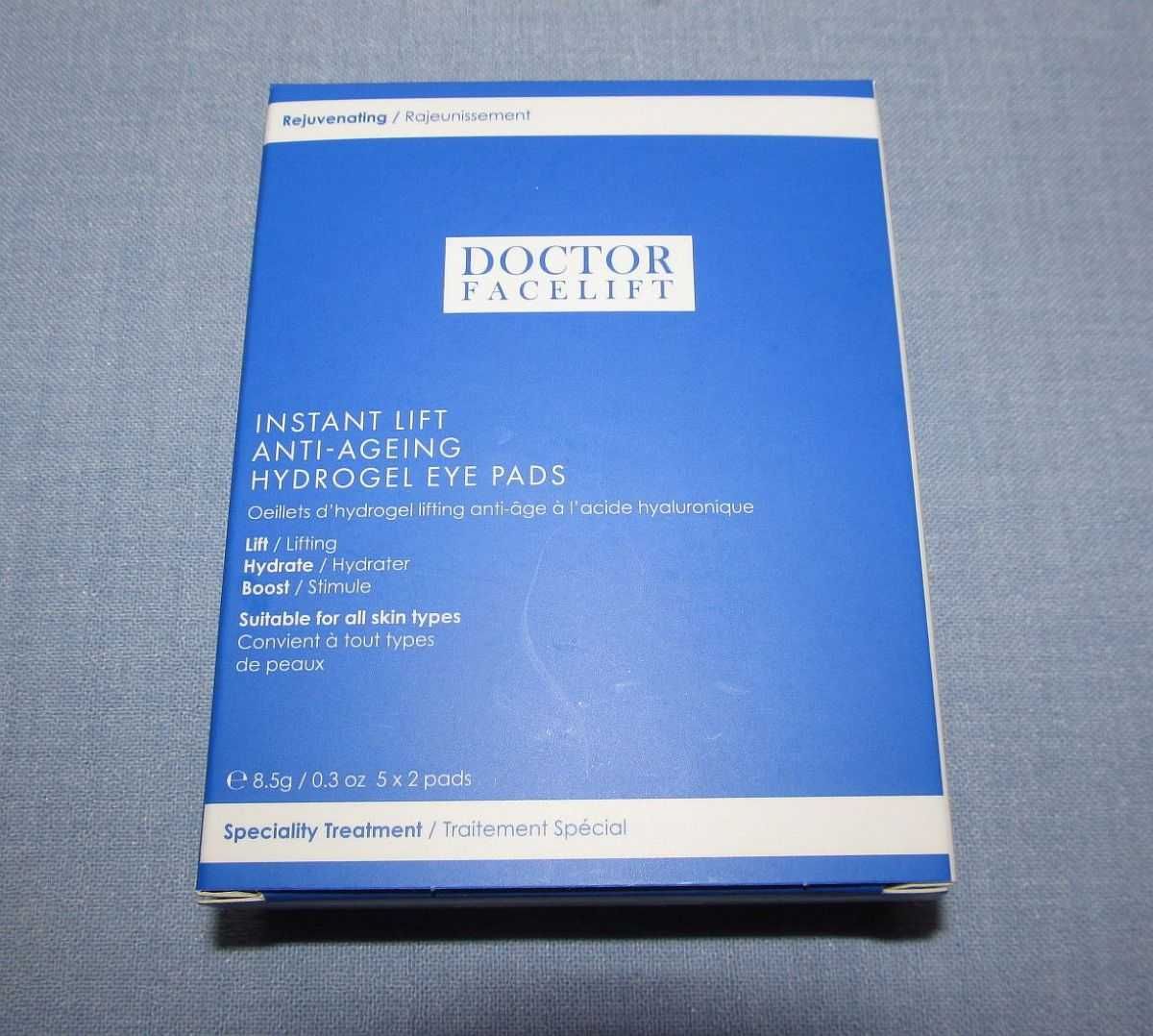 Doctor Facelift Instant Lift Anti-Aging hydrożelowe płatki pod oczy