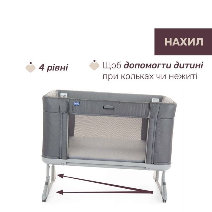 Ліжечко Next2Me Forever від Chicco нове