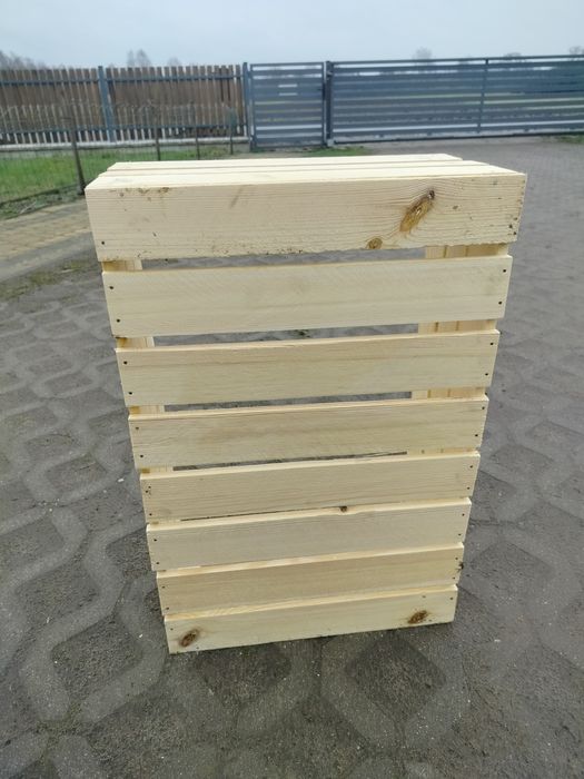 Skrzynki drewniane