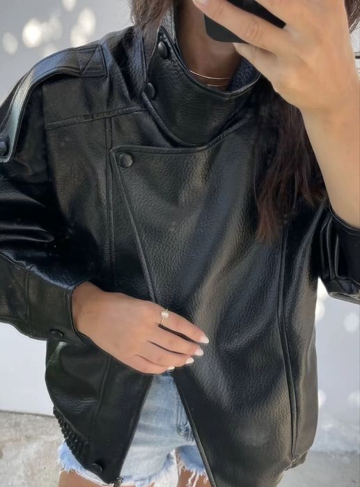 Куртка шкірянка ZARA  NEW!!!