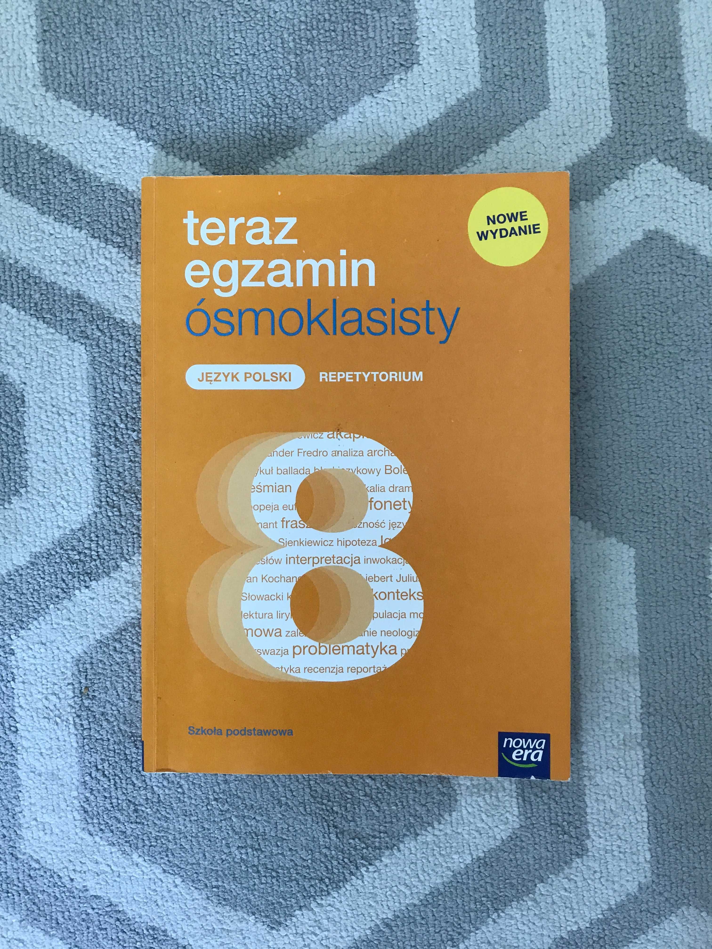 Teraz egzamin ósmoklasisty. Język polski. Repetytorium