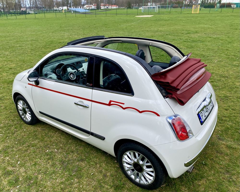 || FIAT 500C | 1.2 8V |75 KM | 2014 | KLIMA | PDC ||