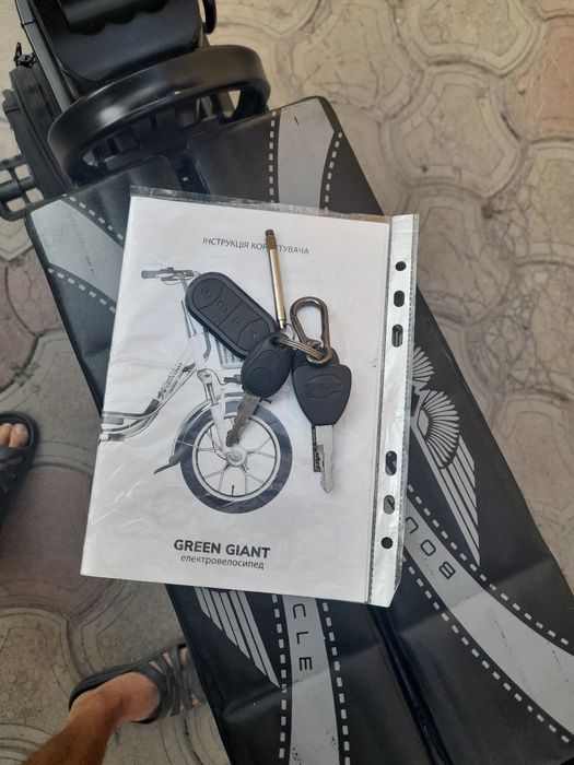 Электровелосипед Green Giant 60 волт 800 ват обмен на мотоцикл