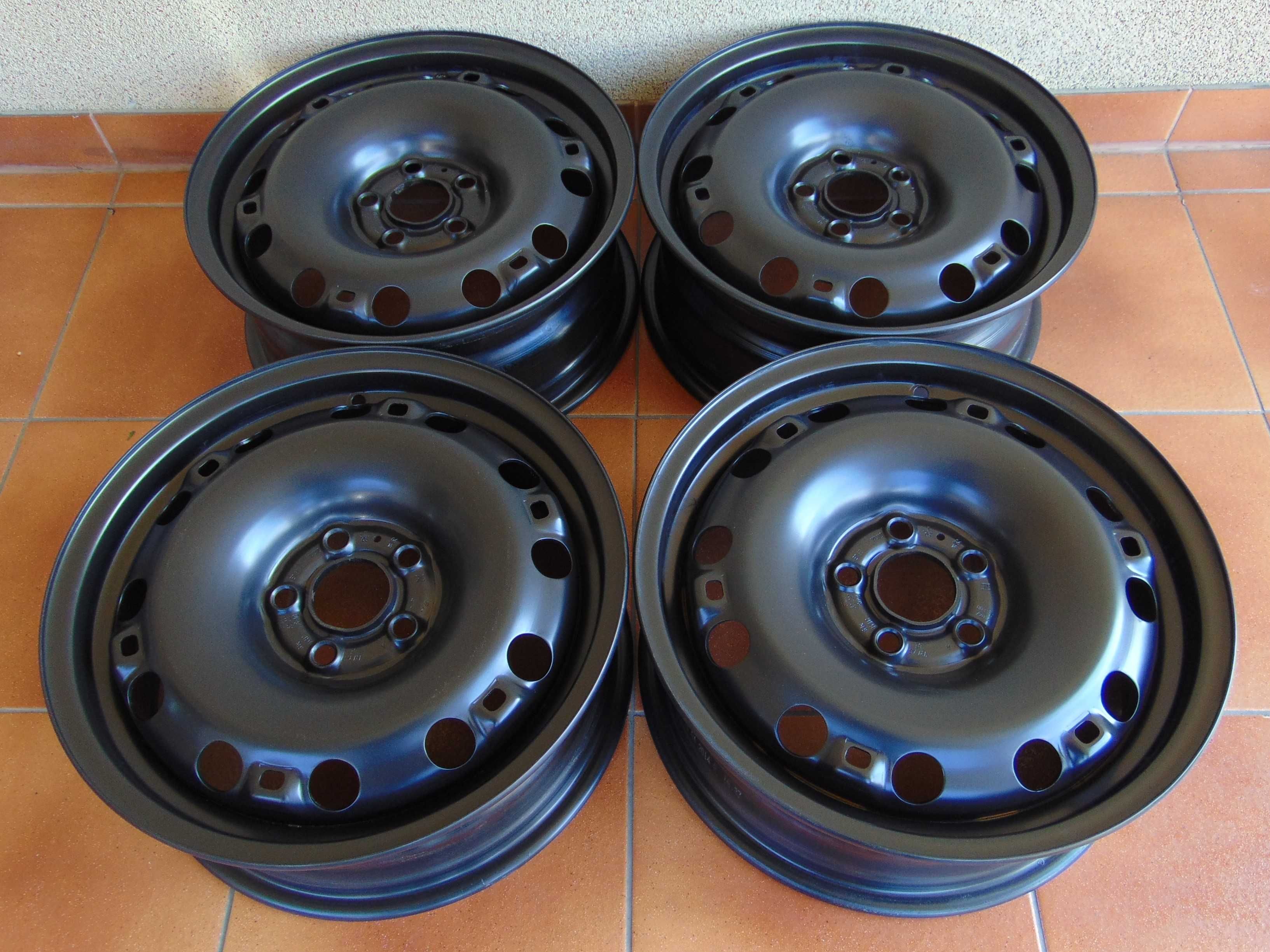 Felgi Stalowe 15'' 6x15 ET38 FABIA RAPID FABIA IBIZA POLO kpl