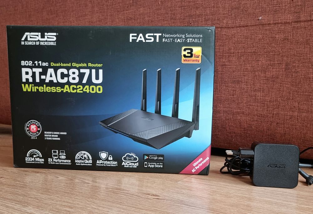 Router ASUS RT-AC87U, Firmware Merlin