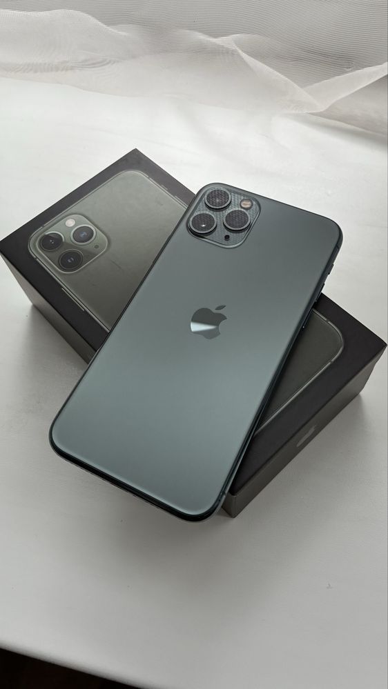 Продам Iphone 11 pro 256gb IOS 16 midnight green