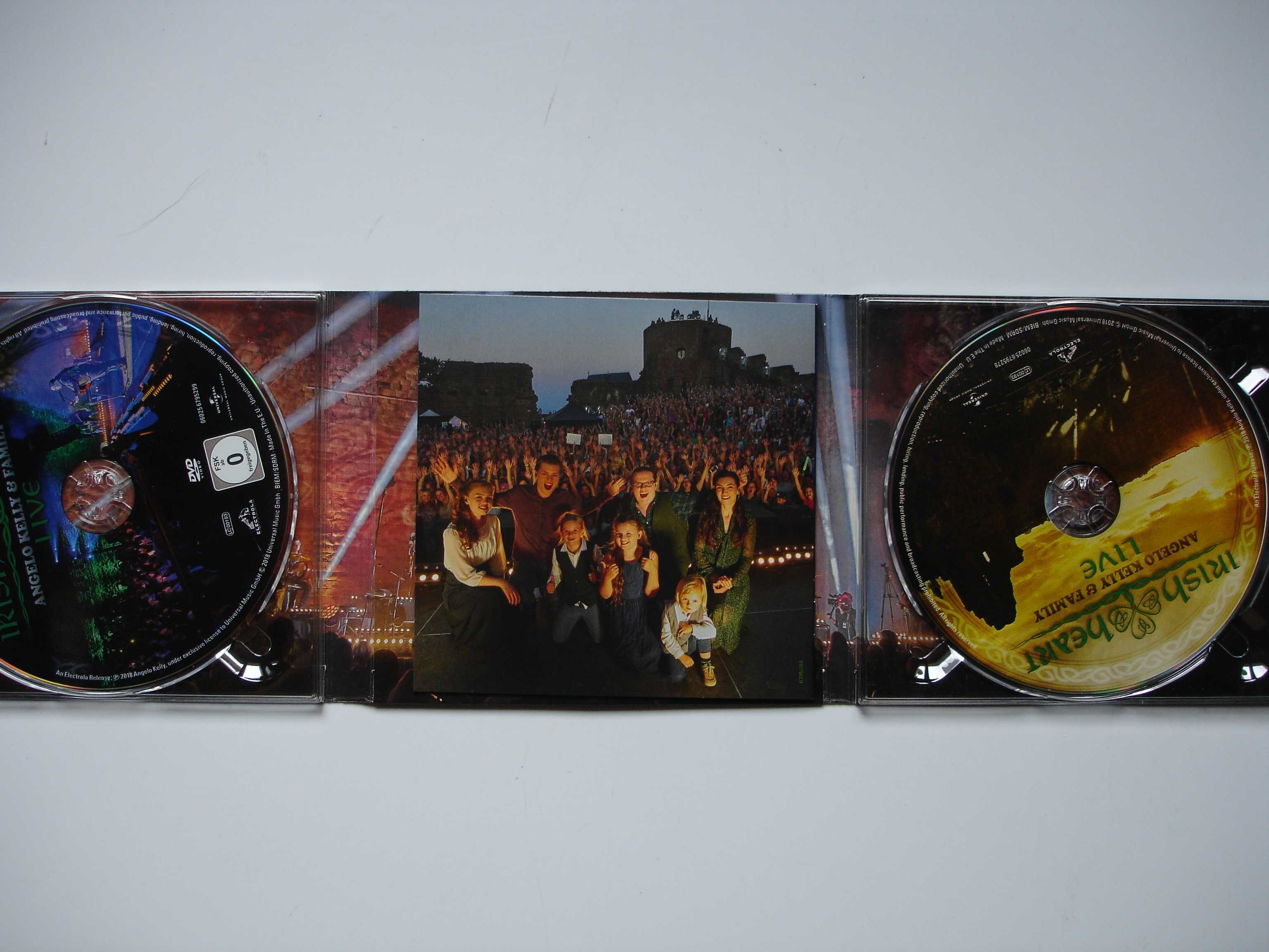 Angelo Kelly & Family - Irish Heart  LIVE- płyta (CD+DVD)