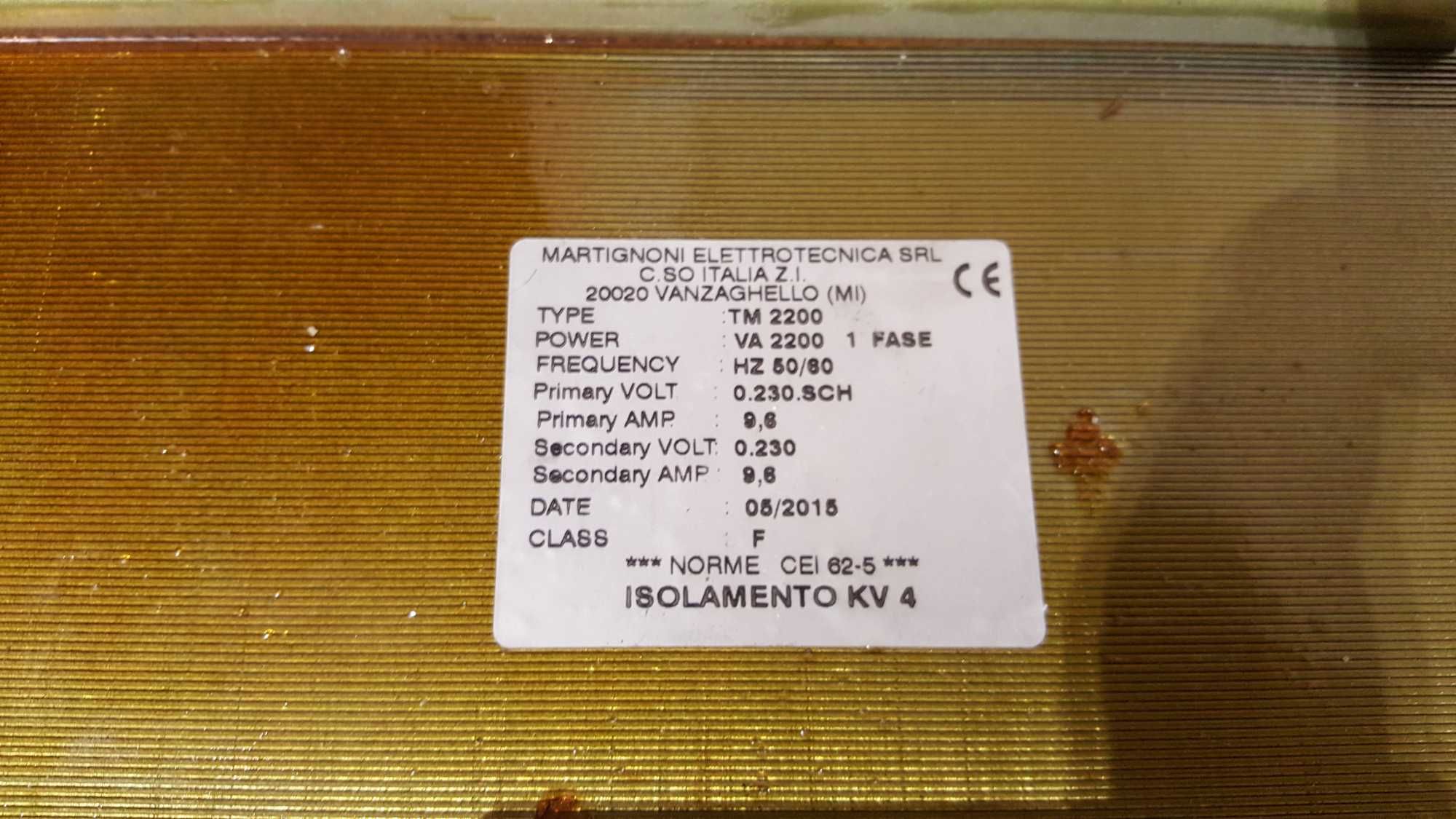 Transformator TM 2200