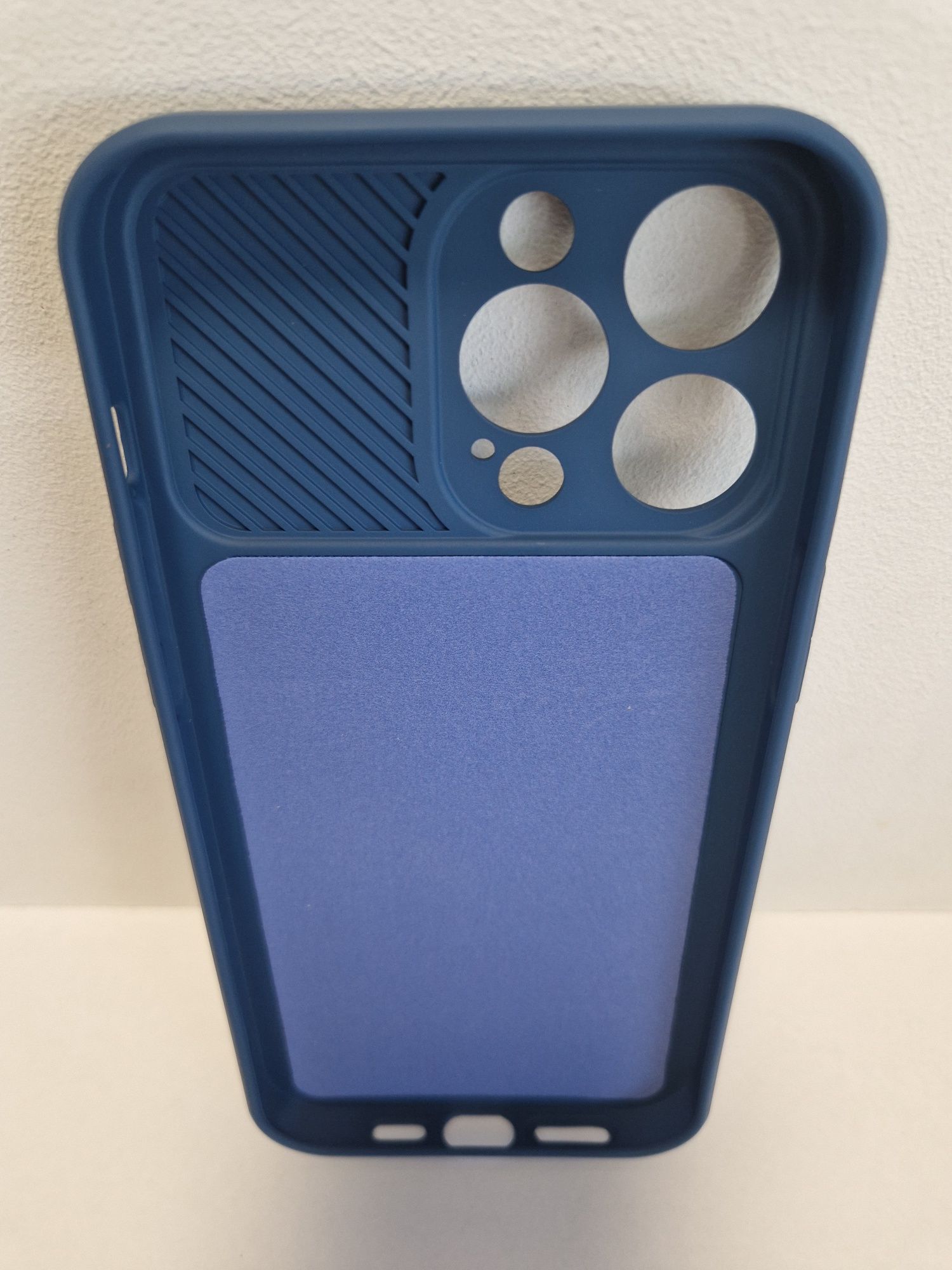 Camshield Soft do Iphone 14 Pro Max Granatowy