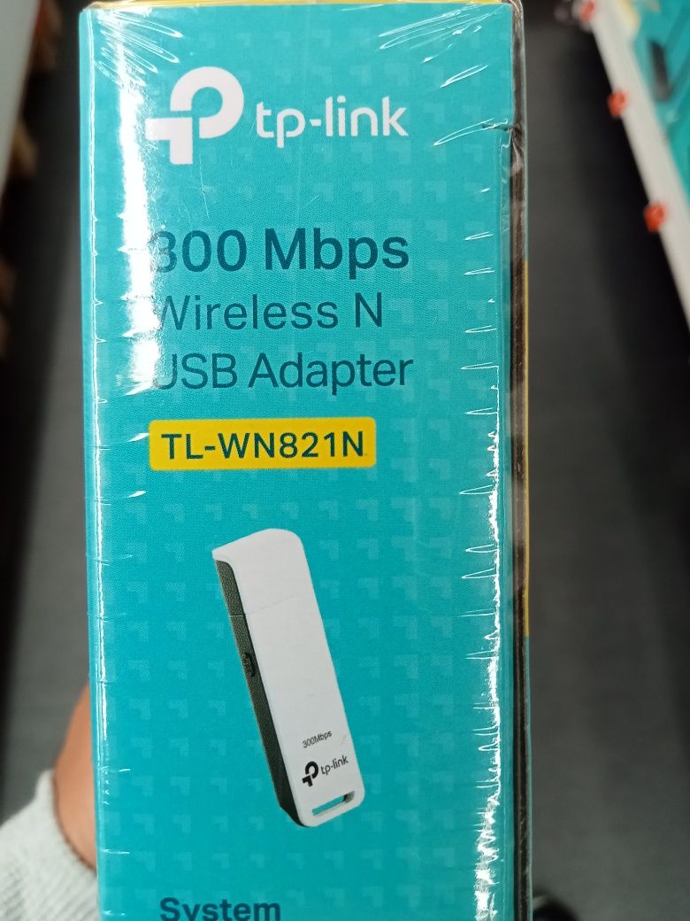 Adapter USB Wireless Wi-Fi N 300 Mbps novo TP-Link