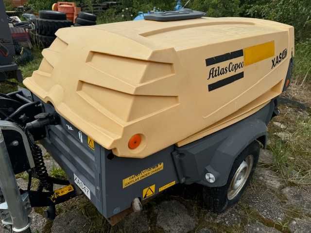 Kompresor śrubowy Atlas Copco XAS 47, netto: 27.000 PLN.
