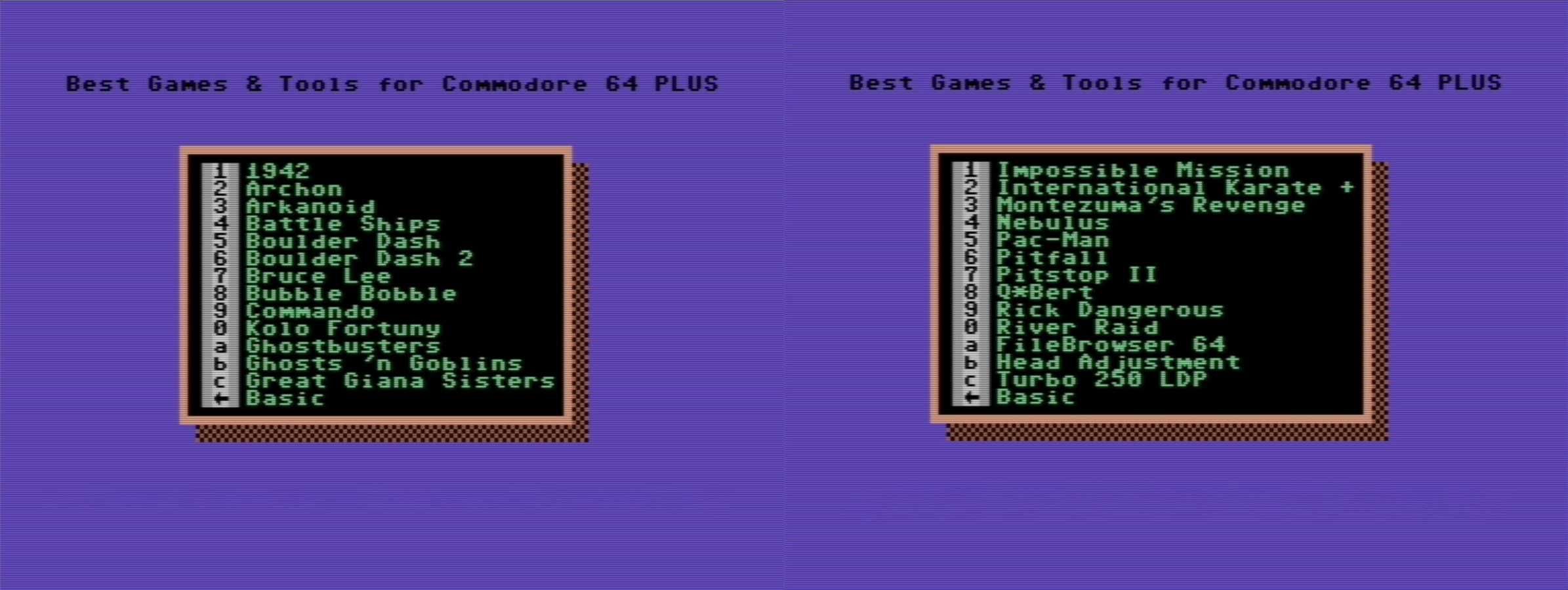 Kartridż Kartridże Best Games & Tools for Commodore 64 - gry C64