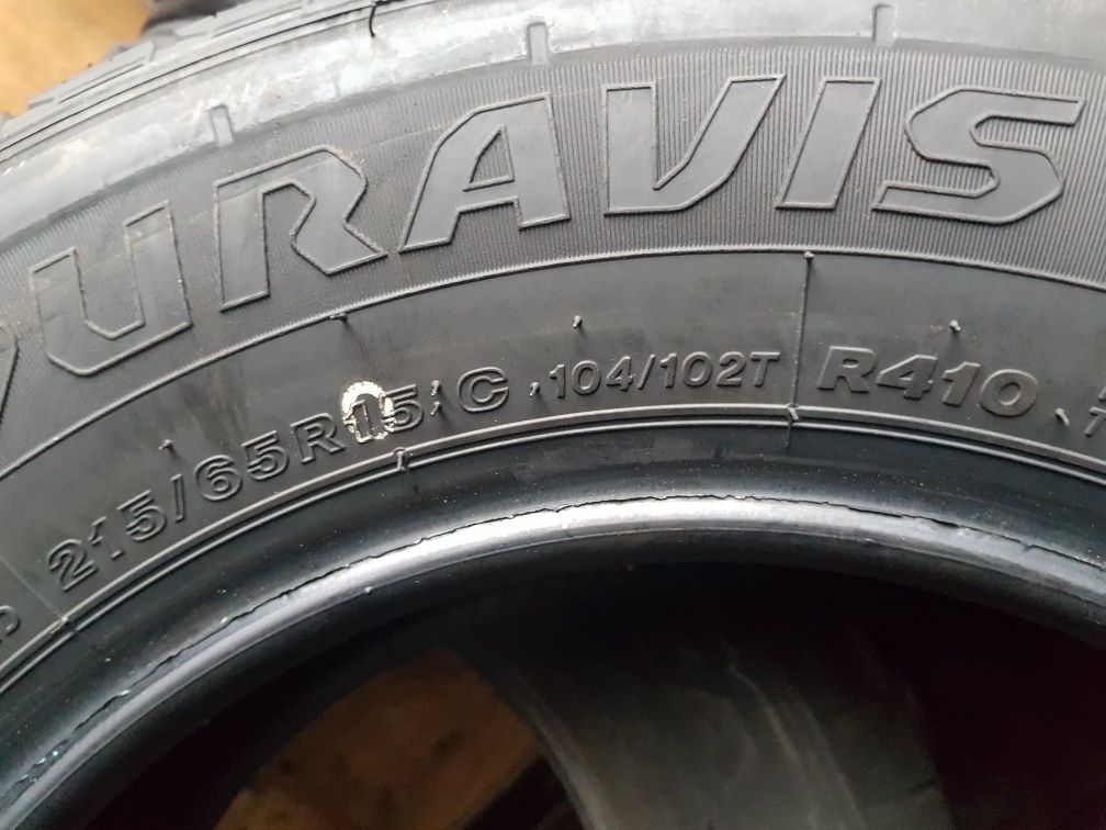 Opony Letnie-Nowe Dostawcze R15C 215/65-Bridgestone-Montaż